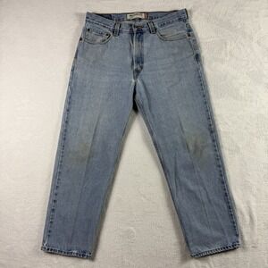 Vintage Levis 550 Jeans Mens 34x29(28)  Relaxed Fit Tapered Baggy‎ Y2K